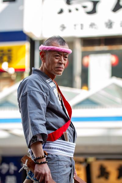 This man moved with purpose and intentionality combined with grace.