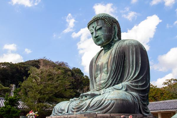The Great Buddha at Kotoku-in.